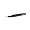 Excel Blades Slant Point Tweezers, Curved Point Precision Tweezer Black, 12pk 30420 - alternate 3